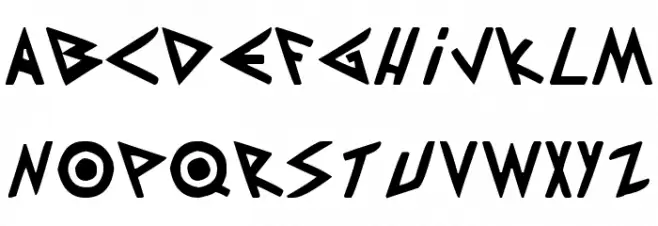 Patapon Caratteri MINUSCOLO