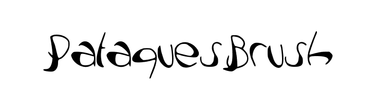 PataquesBrush  免费字体下载