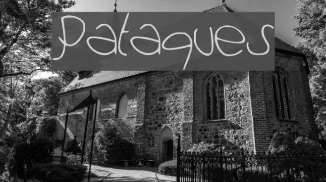 Pataques Font examples