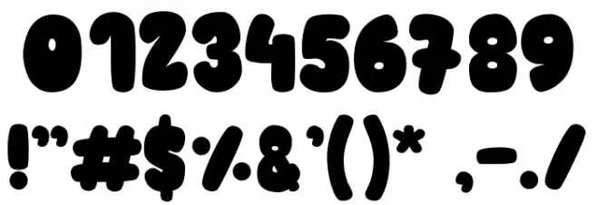 Patch-Note Font OTHER CHARS