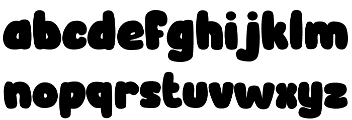 Patch-Note Font LOWERCASE
