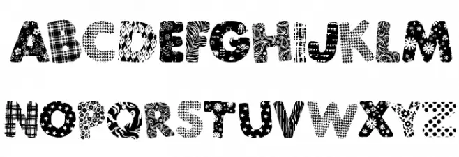 PatchFun 字体 大写