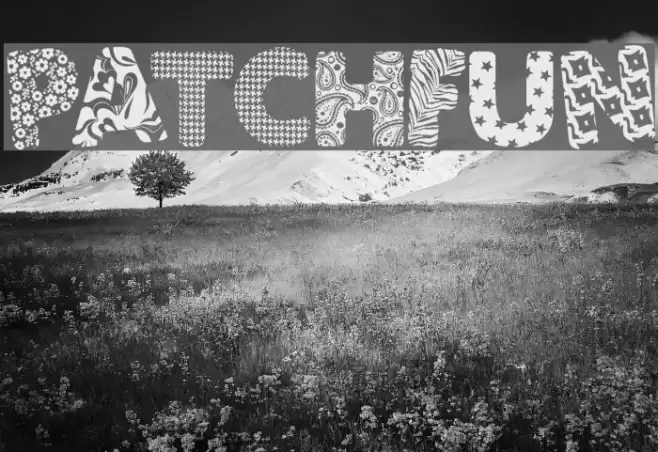 PatchFun Font examples