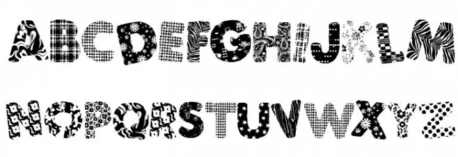 PatchFun Fuentes MINÚSCULAS