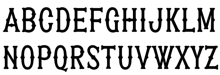 Patched PERSONAL USE ONLY Medium Font LOWERCASE
