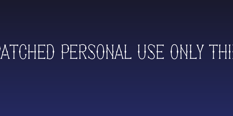 Patched PERSONAL USE ONLY Thin Social Header