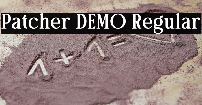 Patcher DEMO Regular Example 1