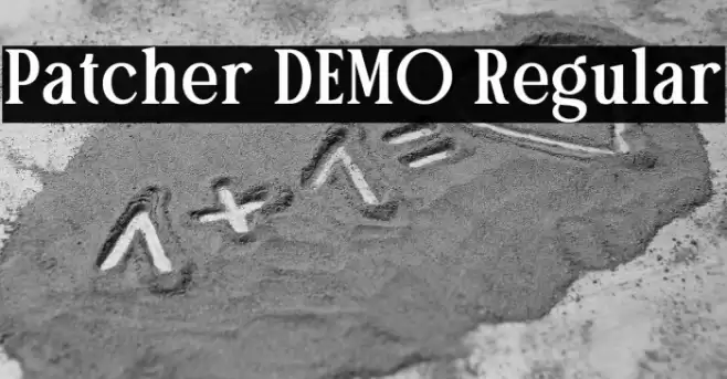 Patcher DEMO Regular Fuentes examples