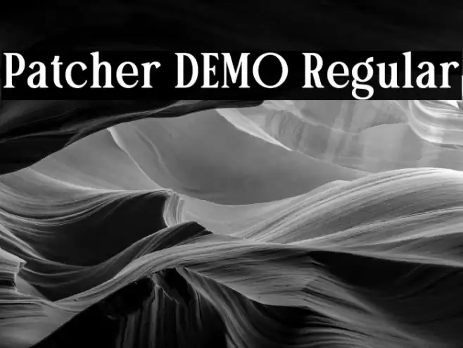 Patcher DEMO Regular Fuentes examples