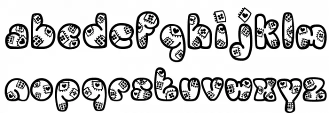 Patches Fuentes MINÚSCULAS