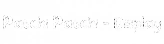 Patchi Patchi - Display  Fuentes Gratis Descargar