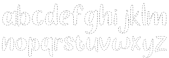 Patchi Patchi - Display Font LOWERCASE