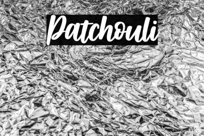 Patchouli फ़ॉन्ट examples