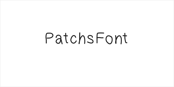 PatchsFont Logo