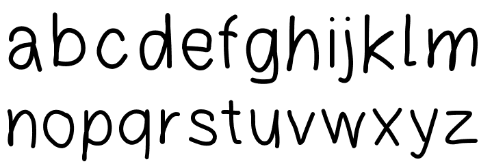 PatchsFont Font LOWERCASE