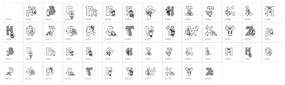 Patchwork Angel Character Map
