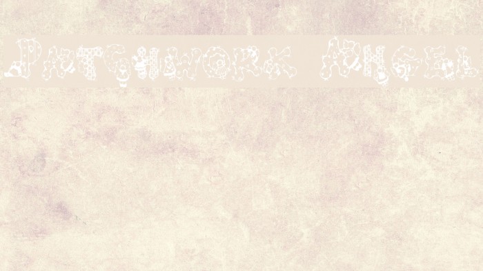 Patchwork Angel Font examples