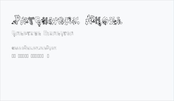 Patchwork Angel Business Card