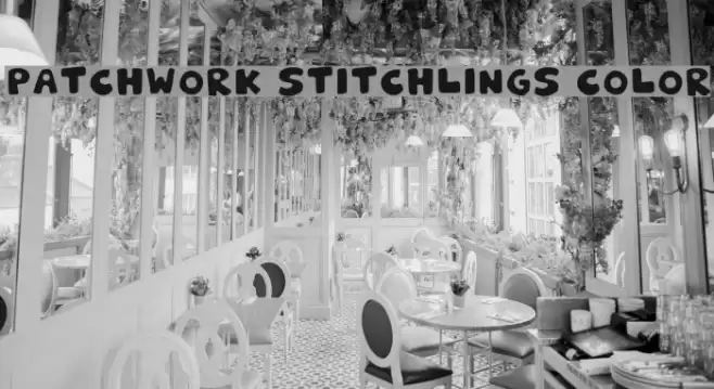 Patchwork Stitchlings Color Font examples