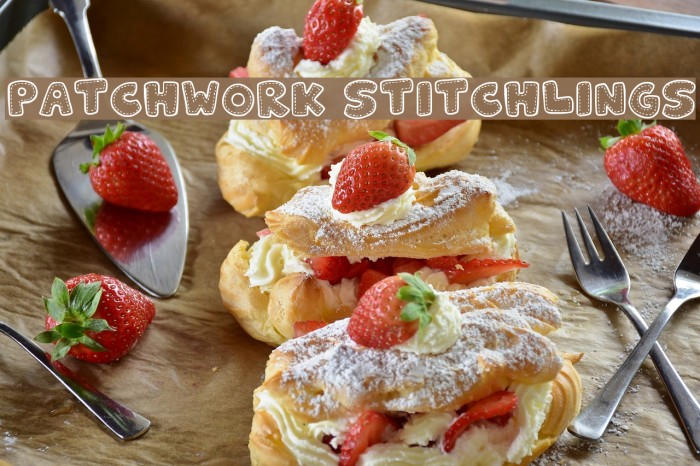 Patchwork Stitchlings Font examples