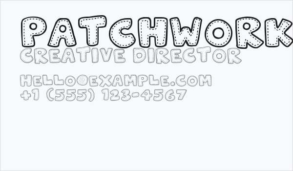 Patchwork Stitchlings Business Card