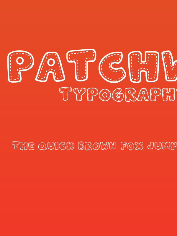 Patchwork Stitchlings Poster