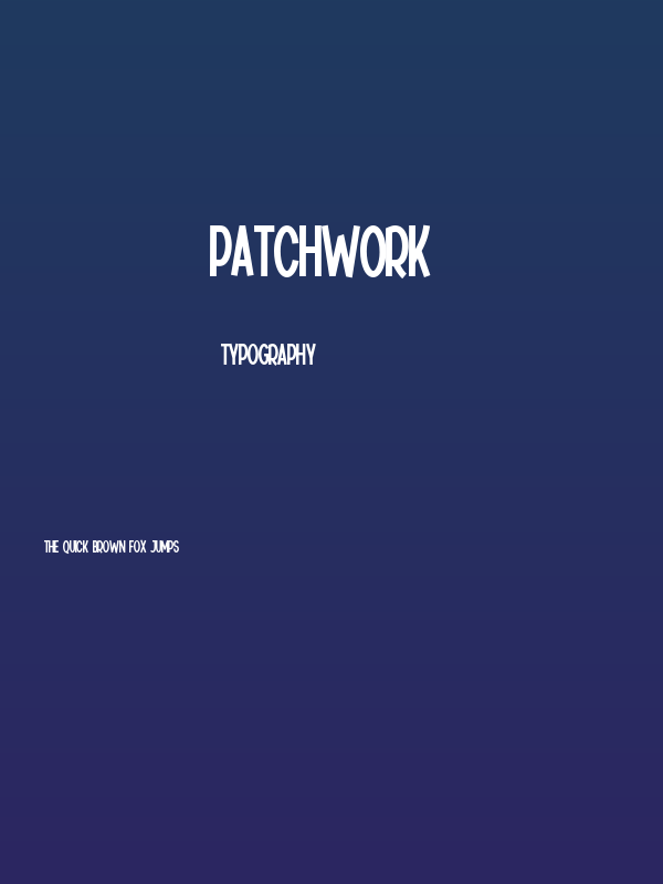 Patchwork1 Poster
