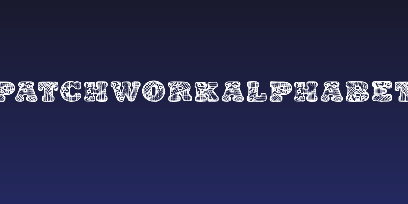PatchworkAlphabet Social Header