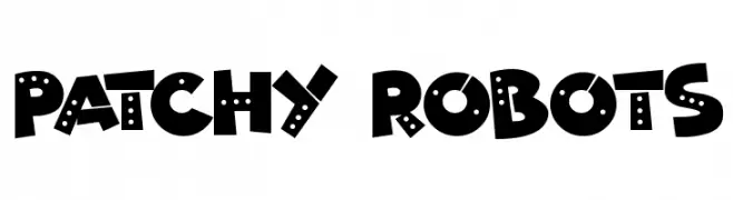 Patchy Robots  Free Fonts Download