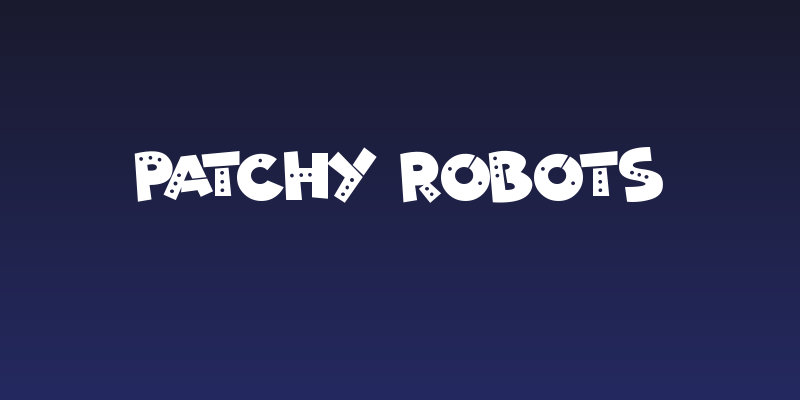 Patchy Robots Social Header