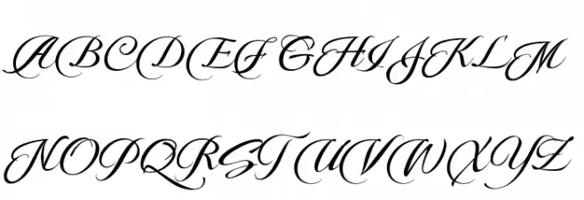 Pateglamt Script demo version 字体 大写