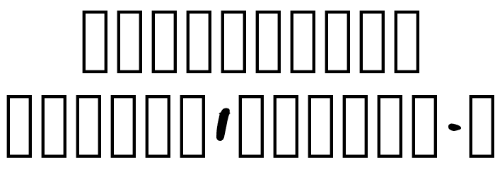 Paterson Regular Schriftart Anderer Schreiben