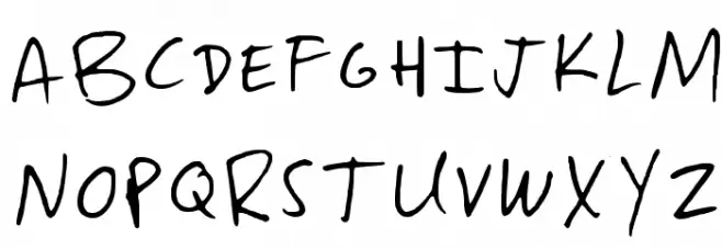 Paterson Regular Schriftart Groß