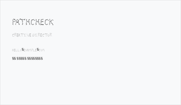 PathCheck Business Card