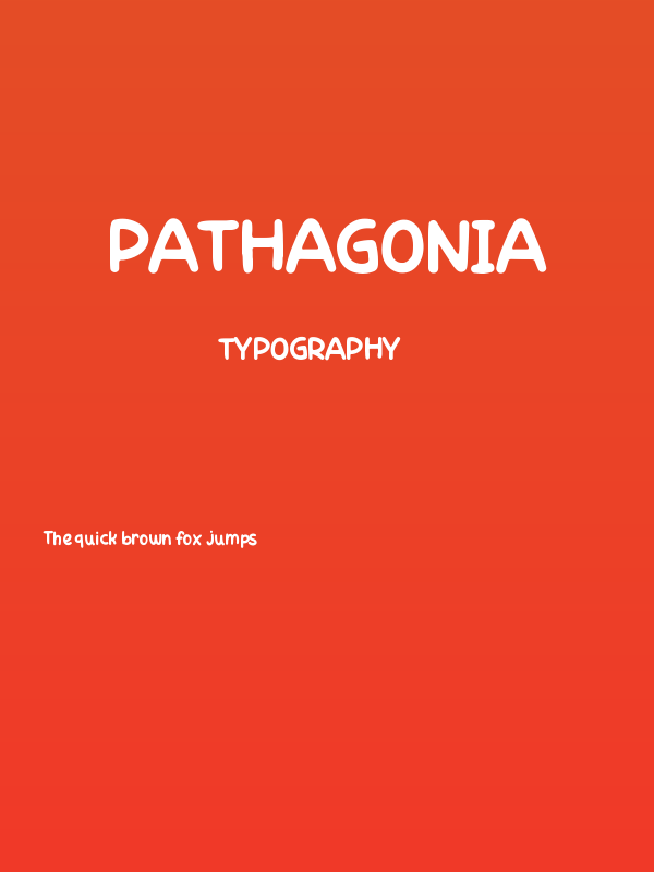 Pathagonia Poster
