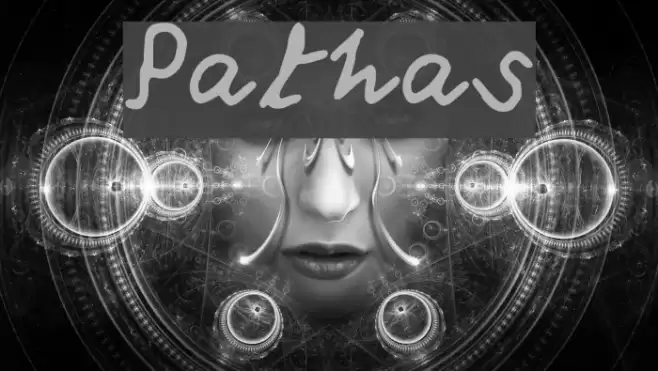 Pathas Font examples