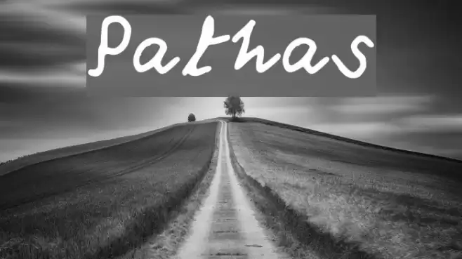 Pathas Font examples