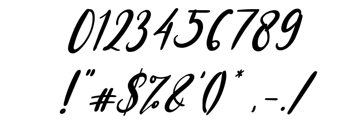 Pather Times Italic Font OTHER CHARS