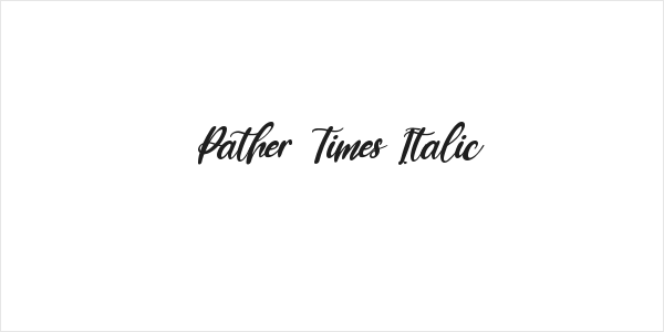 Pather Times Italic Logo