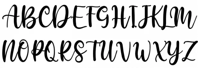 Pather Times Schriftart Groß