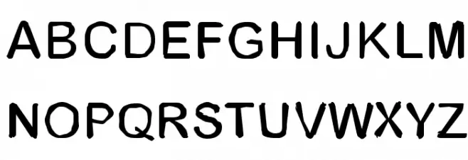 Pathfinder Шрифта ВЕРХНИЙ