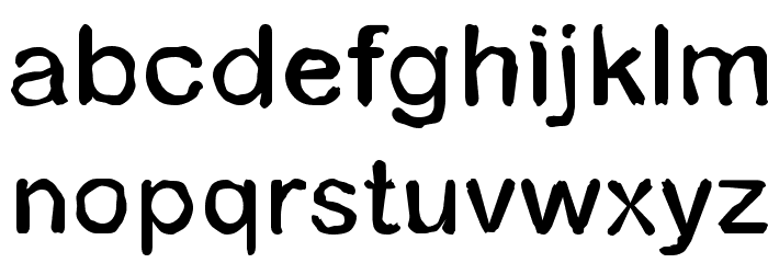 Pathfinder Font LOWERCASE