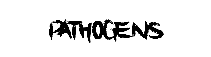 Pathogens  les polices de caractères gratuit tlcharger