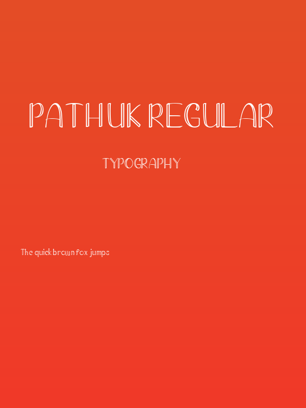 Pathuk Regular Poster