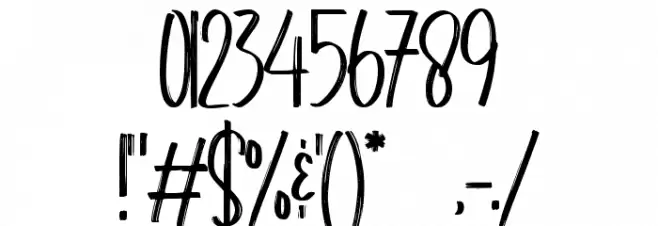 Pathway Artistry Font OTHER CHARS