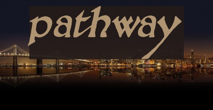 Pathway Font examples