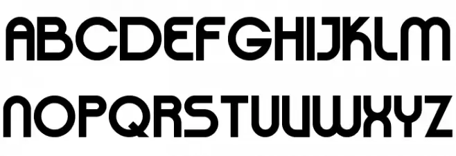 Patinio Basica Schriftart Groß