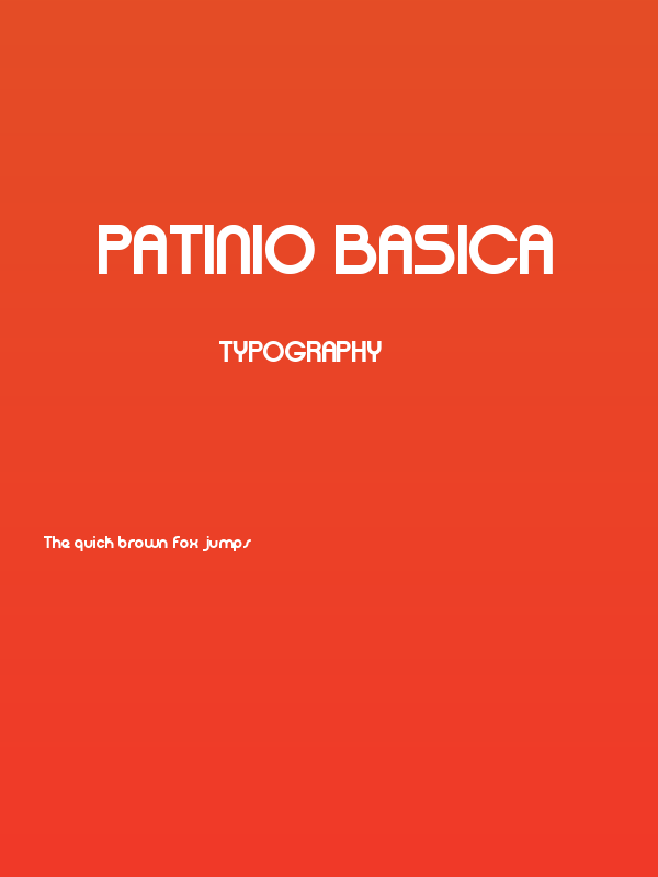 Patinio Basica Poster