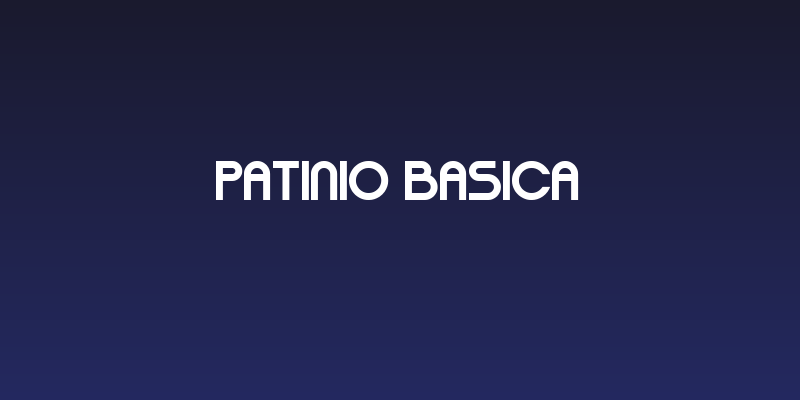 Patinio Basica Social Header