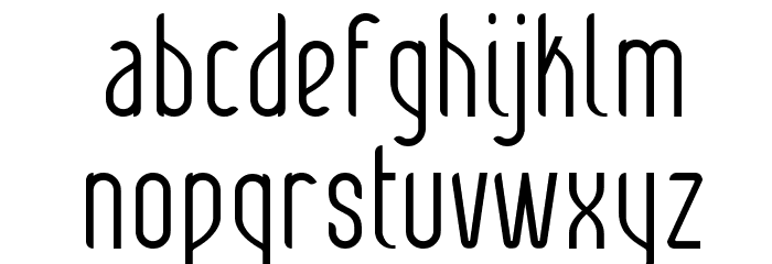 Patinio Contexto Font LOWERCASE